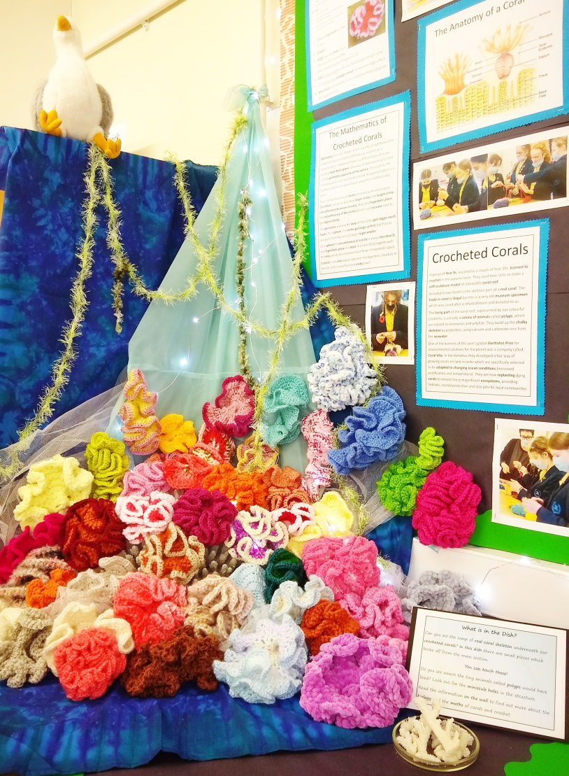 Crocheted corals