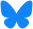 Bluesky Logo