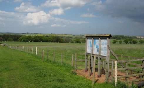 Palace Leas Cockle Park Farm Information Board